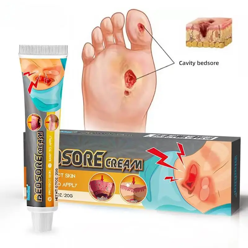 Nursing Care for Elderly Skin Necrosis with Bedsore Cream