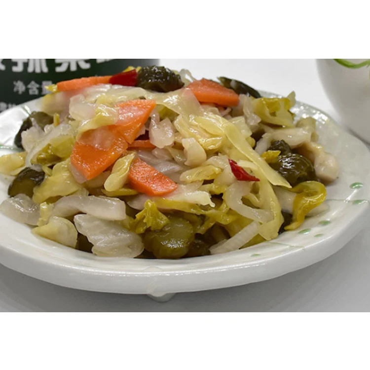 Аварийное питание Китайская дешевая цена вкусные консервированные овощи маленькая