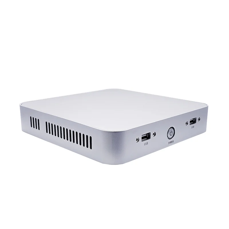 Dugoo K920-J19/J1900 белый безвентиляторный мини-ПК с двойной lan двойной дисплей двойной rs232 портами.