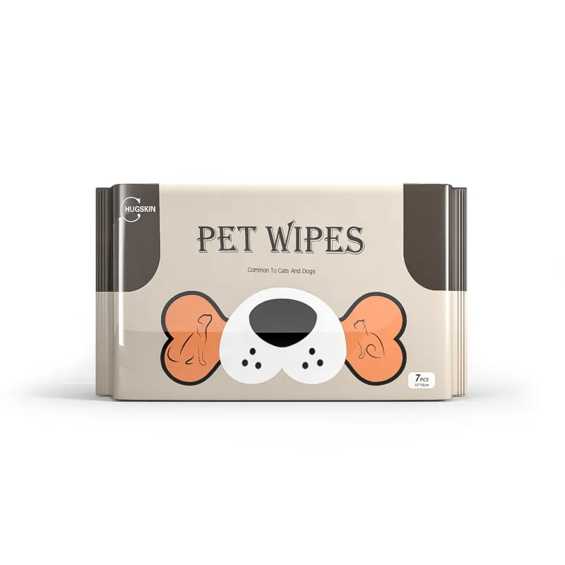 OEM ODM Biodegradable Mild Soft Dogs Pet Wipes Plant Based Private Label Grooming Teeth Cleaning Wipes for Dogs