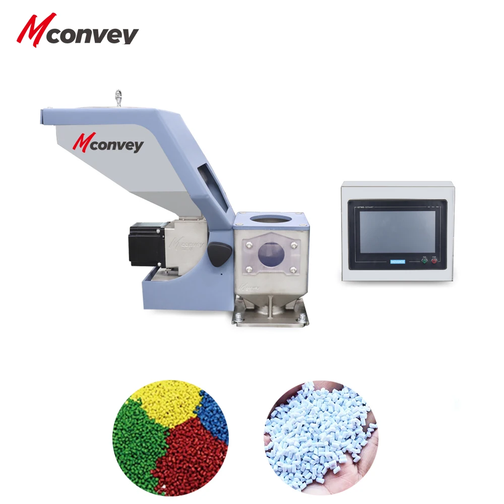 PP plastic granules making machine for recycling recycle resin weighing machine