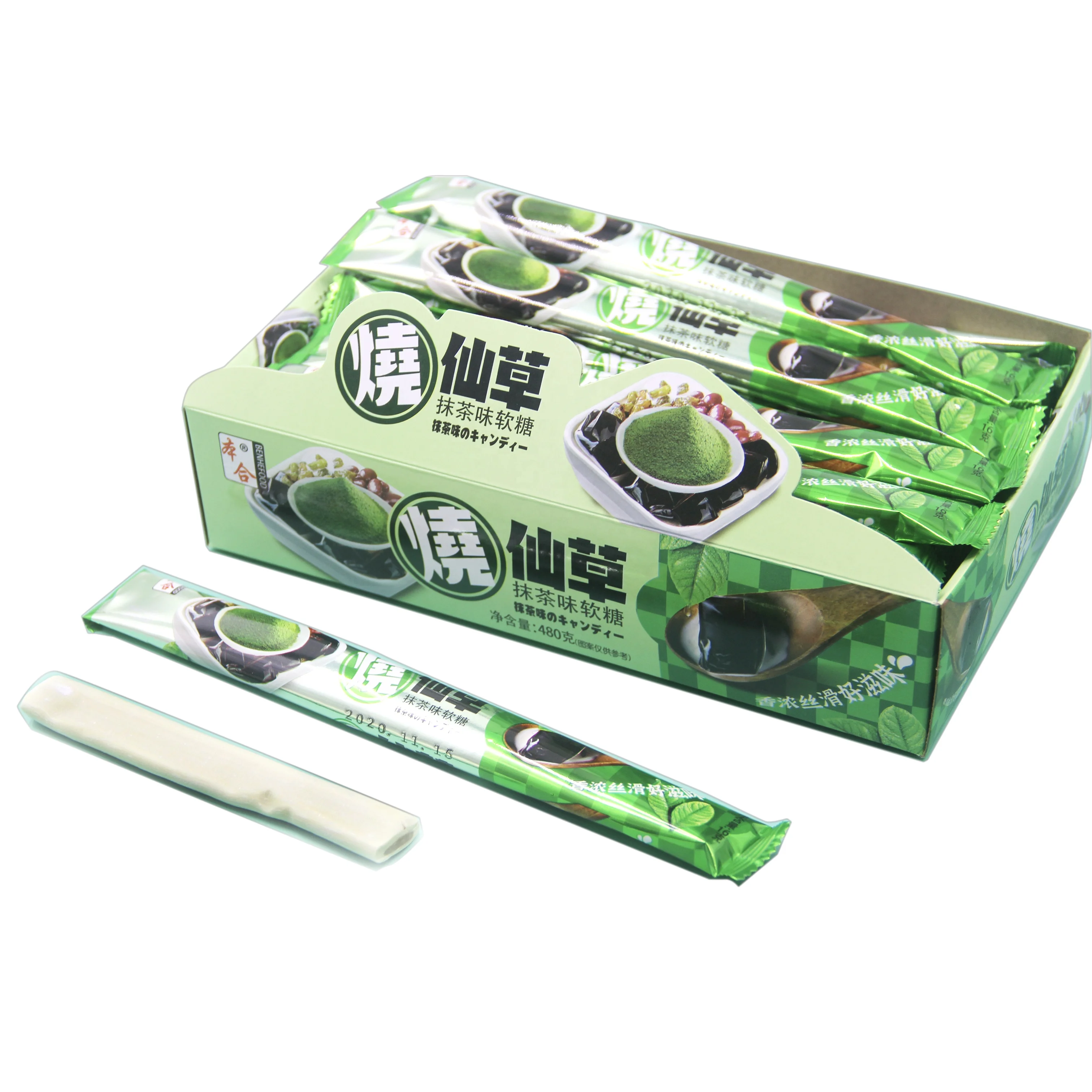 OEM травяной Желейный аромат маття шоколад Гладкий шелковистый мягкий Тайвань Популярные конфеты