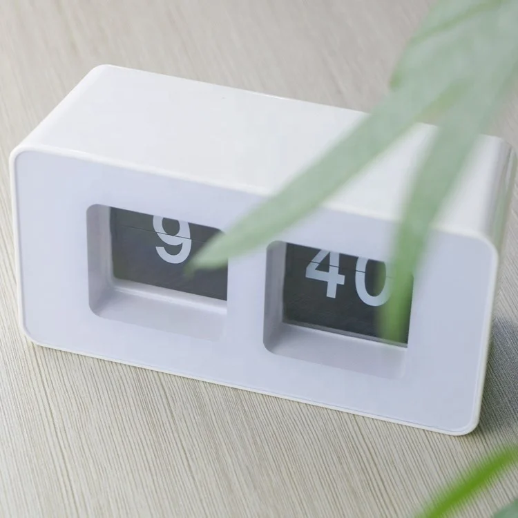 KH-CL086 AA батарея страница поворотный стол номер флип-будильник