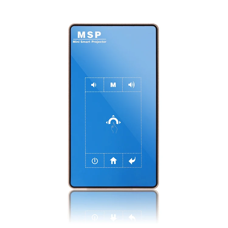 Hot selling professionally manufactured portable 4k video projector for Android version 7.0