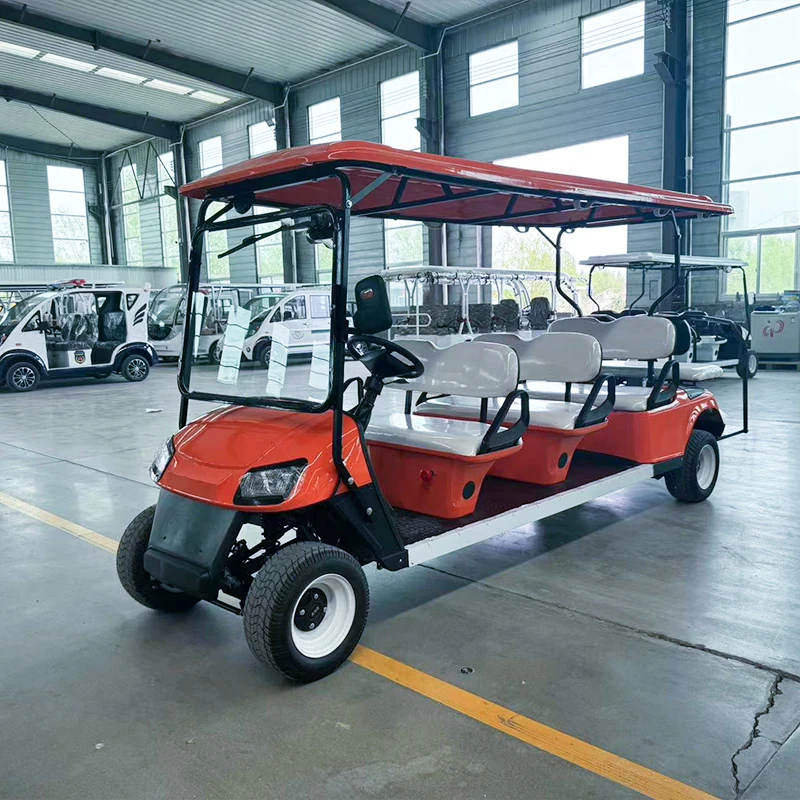 Made in china electric lithium golf cart battery golf cart trailers 6 seat golf cart with aluminum frame