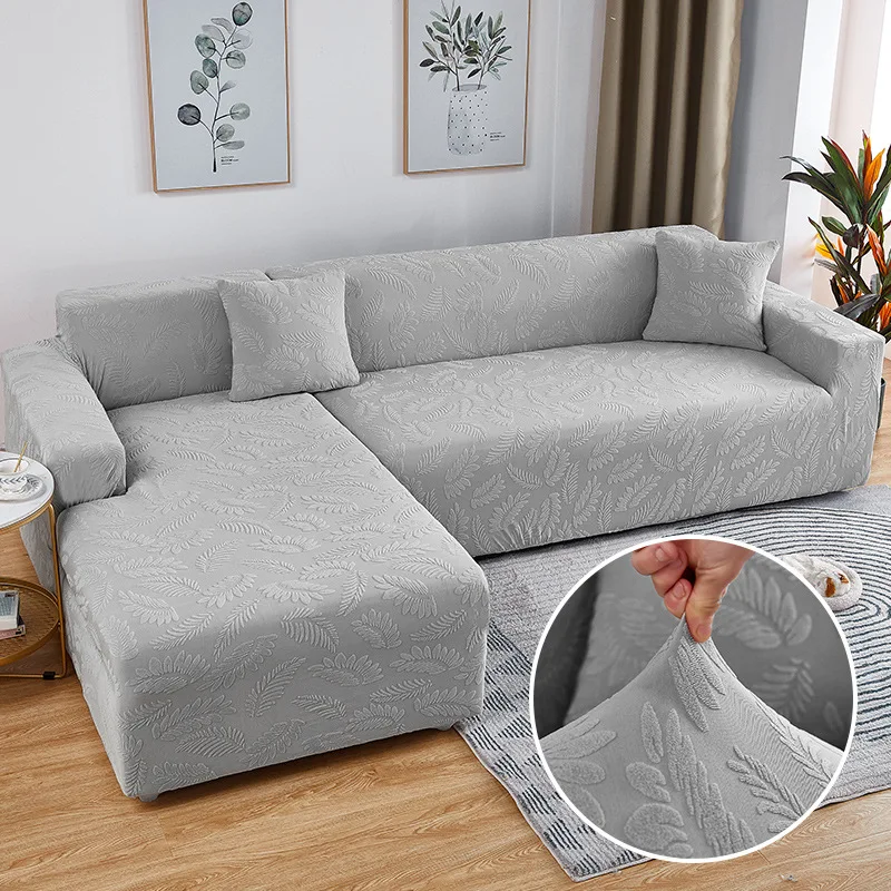 European Style Wholesale High Quality Jacquard Elastic Sofa Slipcover Universal Stretch Couch Cover