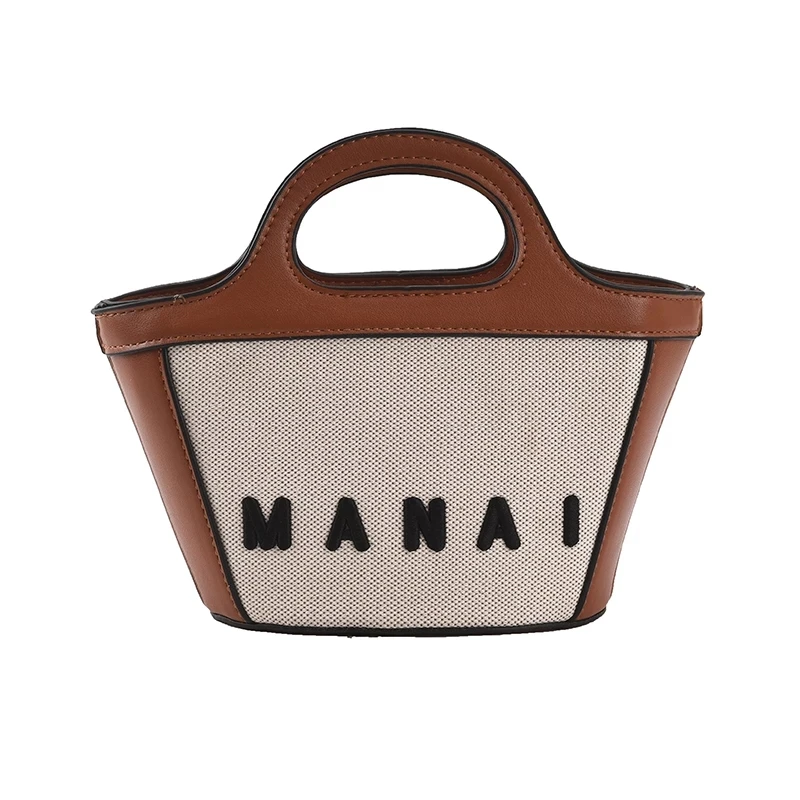 Women Handbag Fashion French Small Basket Clutch Purse Brand Crossbody Mini Totes Bags For Women Vintage Shoulder Bag