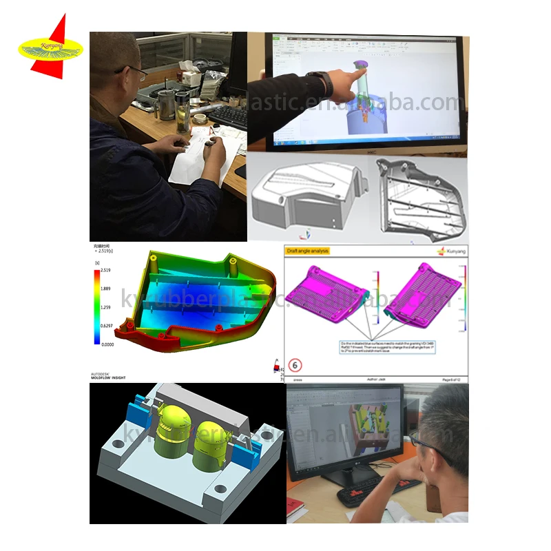 Custom VARIOUS Injection Molding Type Food Grade BPA-Free PP Polypropylene Plastic Accessories