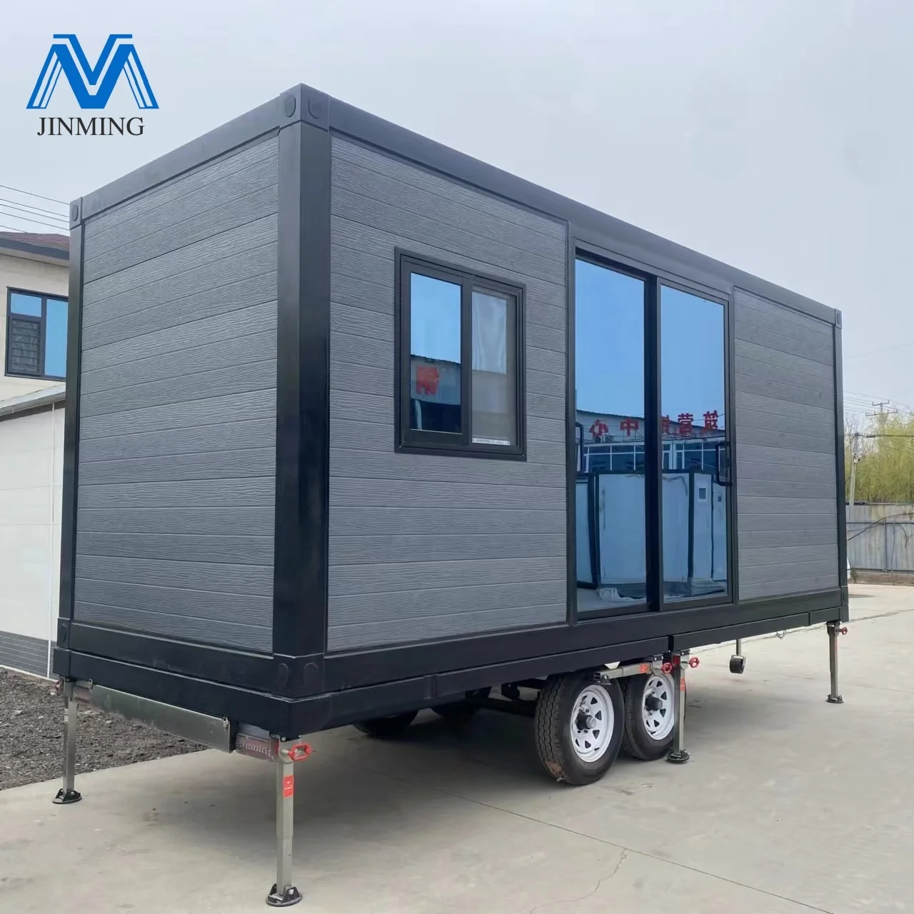 Portable Container Mobile Villas Office Toilet Other Prefab Houses Glamping Trailer Home Tiny House Ready To Ship