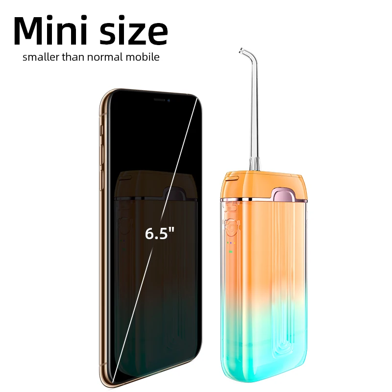 Professional Cordless Electric Tooth Flusher USB Rechargeable Dental Oral Irrigator for Oral Care