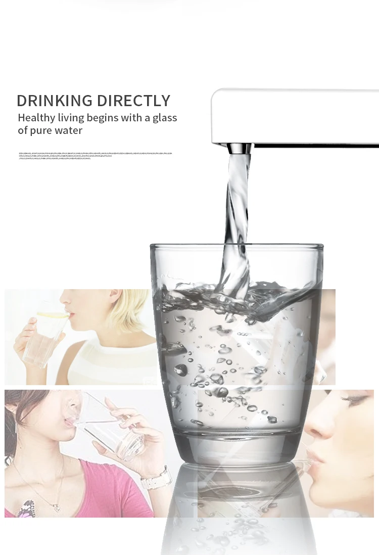 Desktop UF Membrane Water Filter Water Jug Purifier Machine Water Purification System Purification Home  Counter top purifier