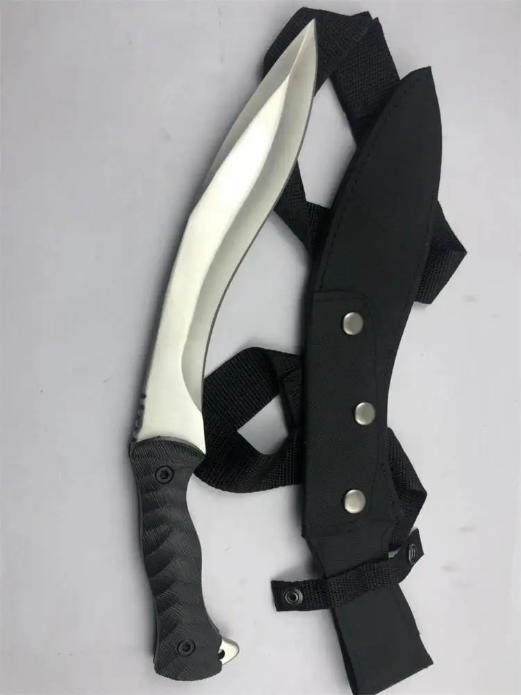fixed blade hunting knife  outdoor gear cutlass saber machete camping knife 95038