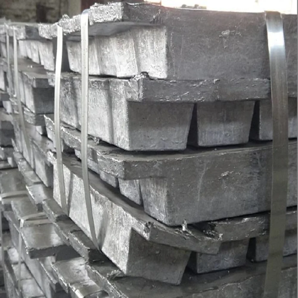 ADC 12 Aluminium Scrap 99.995% Zinc Alloy Ingot 99.995% Manufacturer