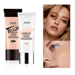 OEM изготовленный на заказ логотип 15 оттенков кисточка для жидкого тонального крема долговечностью Водонепроницаемый уход за кожей лица тональный крем