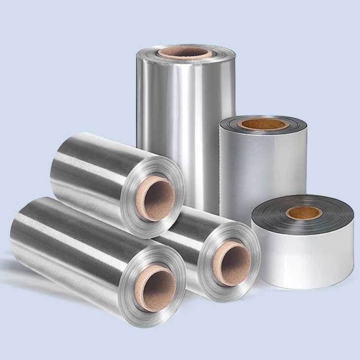 Aluminum Foil Container Raw Material 10 Micron Aluminum Foil Jumbo Roll Laminated Aluminum Foil