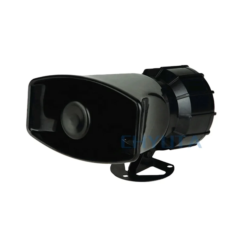 60W megaphone horn speakers audio system sound vehicle system emergency motor alarm power loud electric horn speaker for car