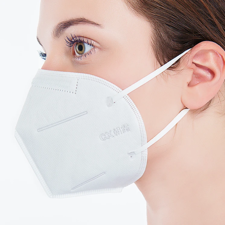 
Disposable Nonwoven KN95 Folding Half Face Mask without Valve 