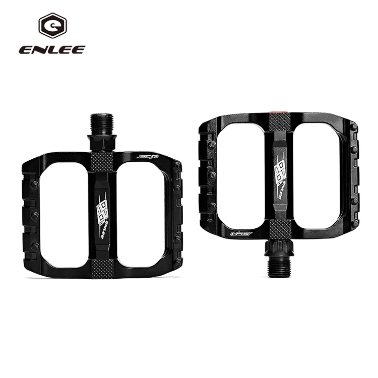 Enlee New Design Aluminum Black MTB Road Bike Bicycle Pedals For Cycling