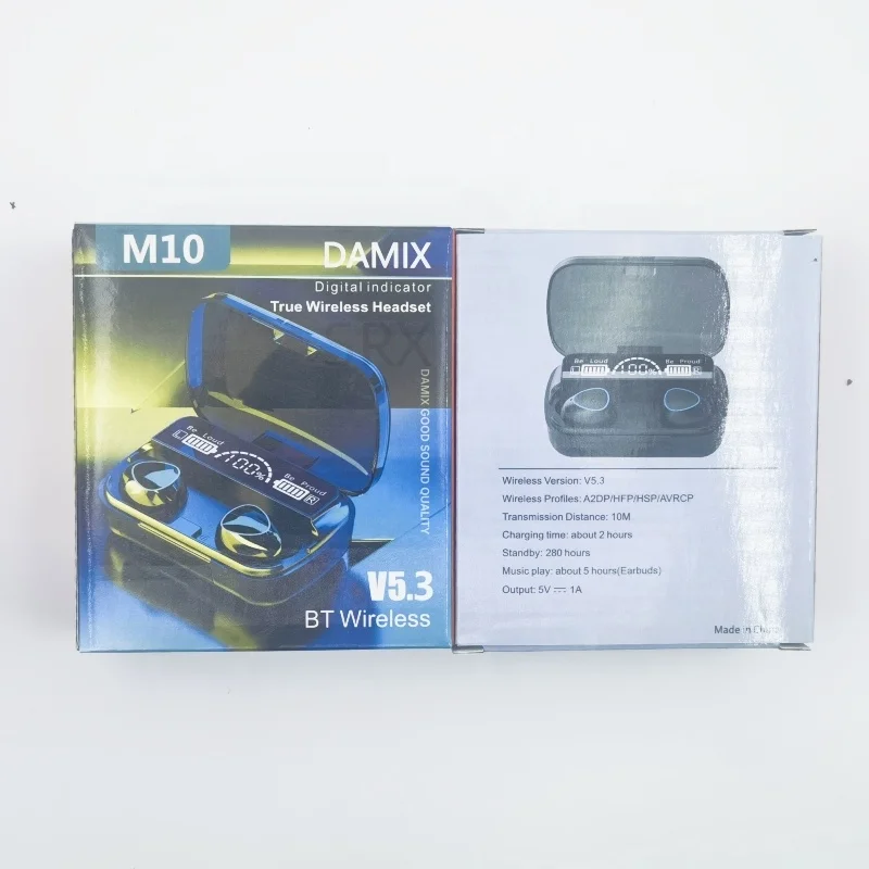 2023 НОВЕЙШИЕ Наушники M10 Игровые наушники-вкладыши Tws беспроводные наушники