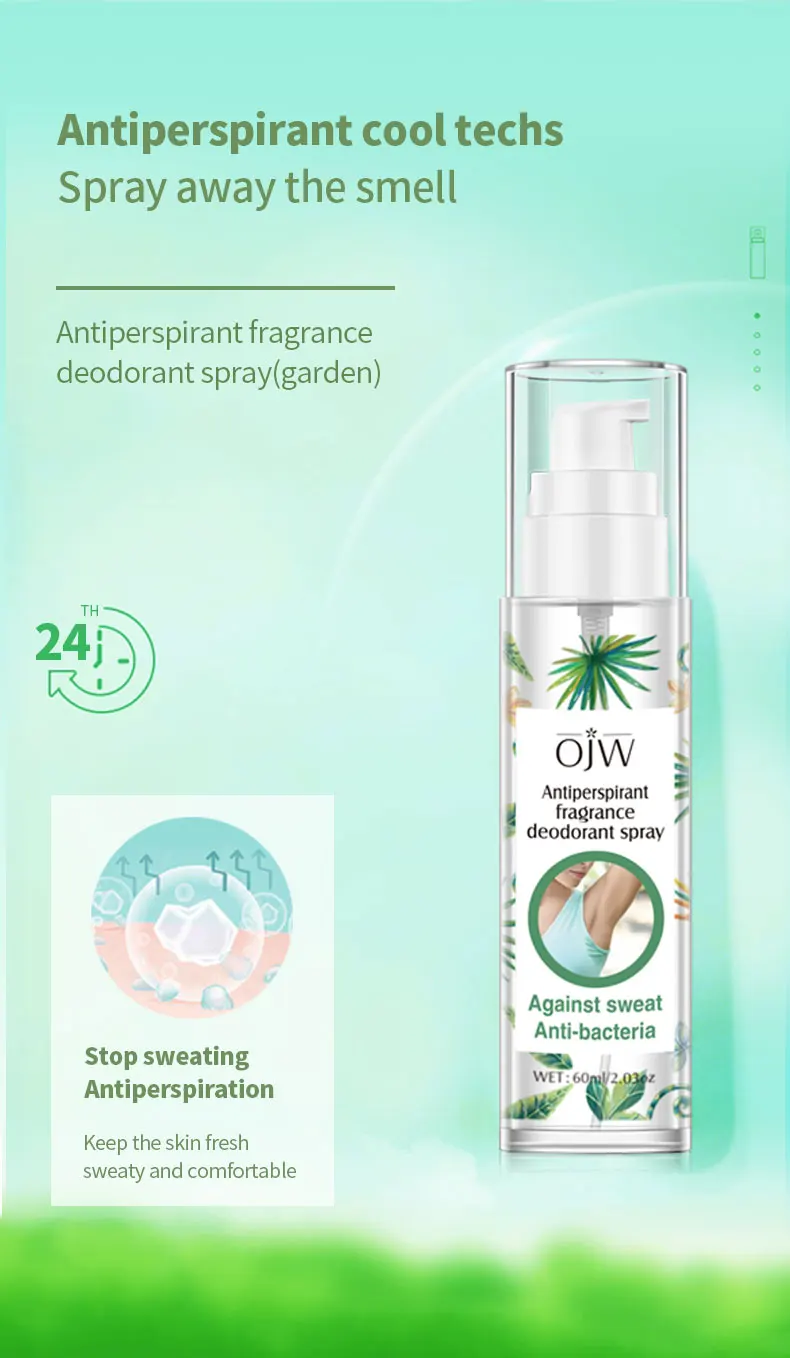 Body Deodorant Anti Transpirant Antiperspirant Dry Spray Underarm Against Sweat Anti-Perspirant 9