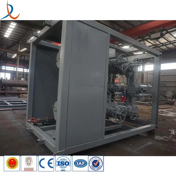 ASME Standard High Pressure Wellhead Sand Filter Desander/Dual-pot Filter Desander