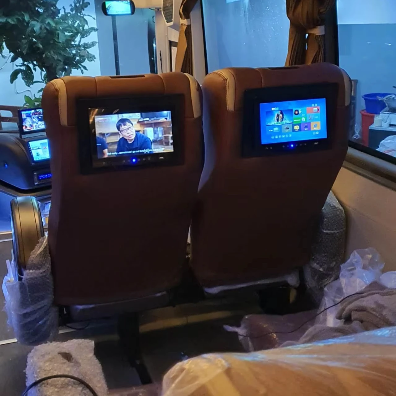 10 1 дюймов спина сиденья Android монитор для автобуса Vod развлекательная система