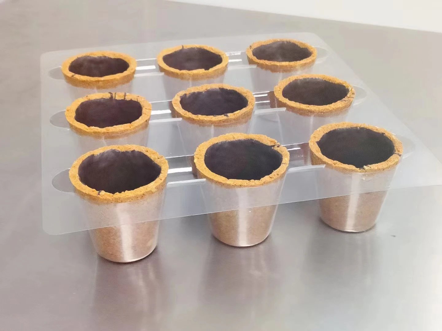 Wholesale Heat Resistant Drink Disposable Edible Dessert Cup Waffle Cookie Handmade Oatmeal Coffee Cup