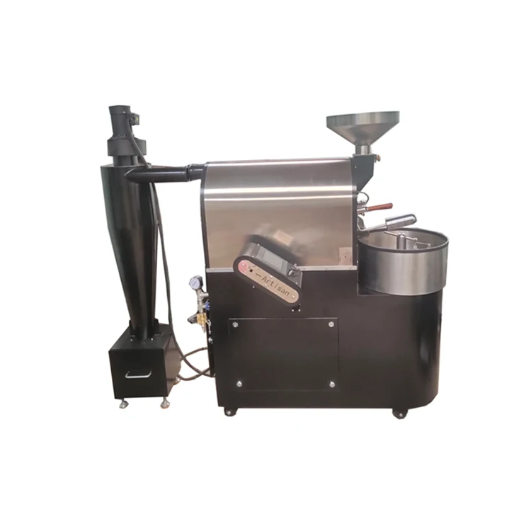 Best Seller Outdoor Hotel Garage Commercial 3kg Coffee Roaster Fluid Bed Topper 3kg Ethiopian Coffee Roaster