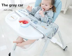 Eating equipment Baby anti-dirty water all-in-one bib cushion dining chair table baby long sleeve overalls self-feeding