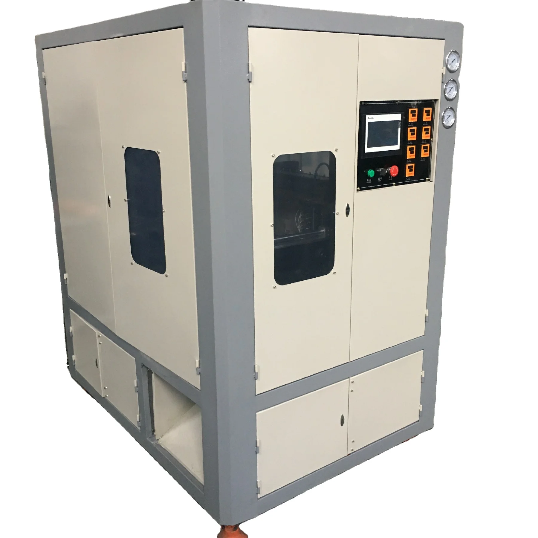 2 cavity automatic pet plastic water bottle blowing machine