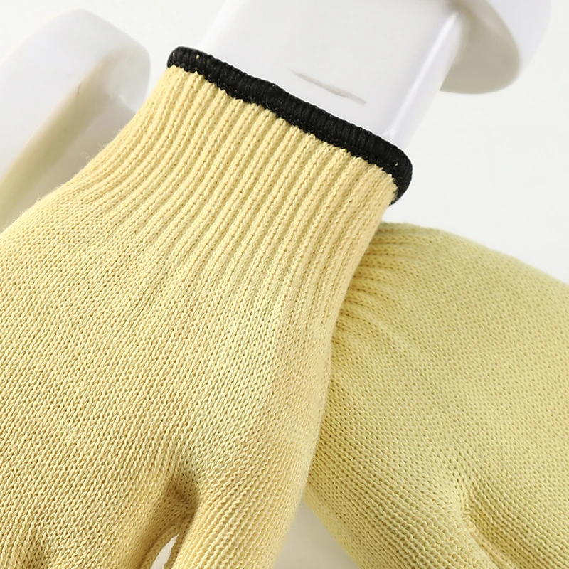 OEM Aramid Coated Heat Resistant Welding Grill Kitchen Oven Cooking Barbecue Baking Cutting BBQ Gloves