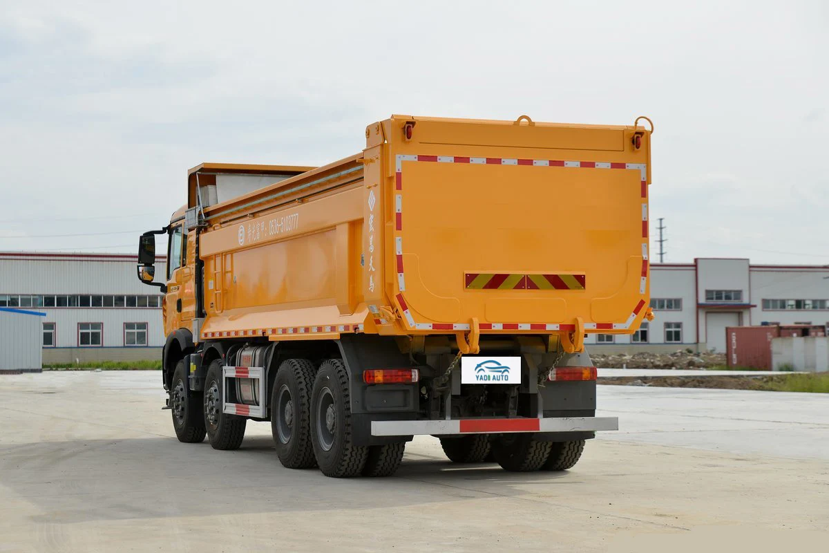 Sinotruk HOWO TX7 heavy truck 460HP 8X4 6.5m dump truck National VI, Euro II, Euro III