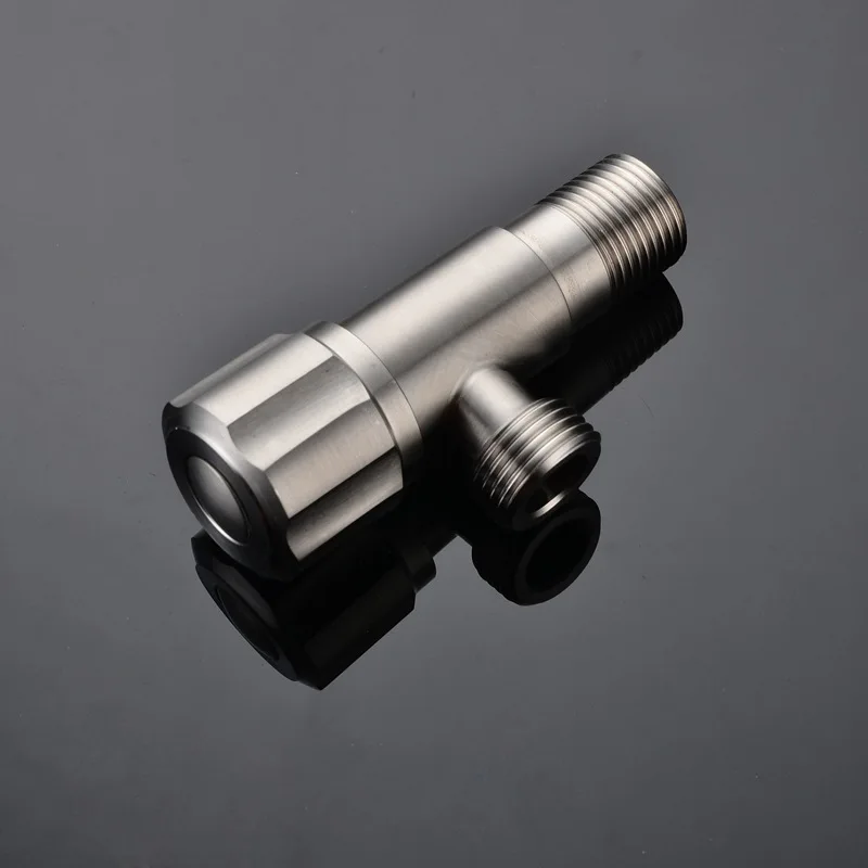 EOM 304 stainless steel triangle valve toilet water heater cold and hot water stop water inlet triangle valve