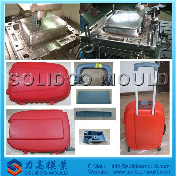 Professional Manufacturer Custom Plastic Suitcase Injection Mould Luggage Bag Mould