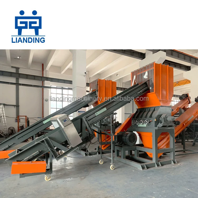 Automatic Waste Recycled Plastic PP PE Film Bags Recycling Line Plant Washing Machine