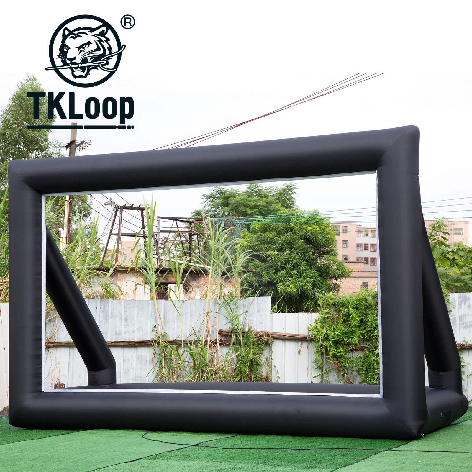 TKLoop 20 Feet Inflatable Outdoor Projector Screen Cinema Movie Screen Inflatable Outdoor