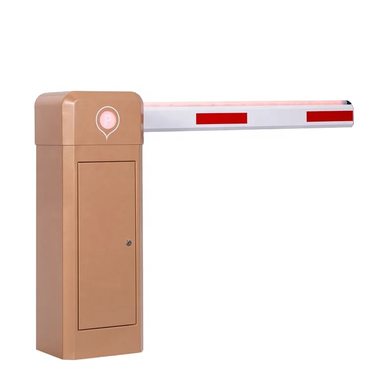 Higher Stability DC24V Variable-Frequency 90 degree Folding Boom Barrier Gate for Car Park Basement