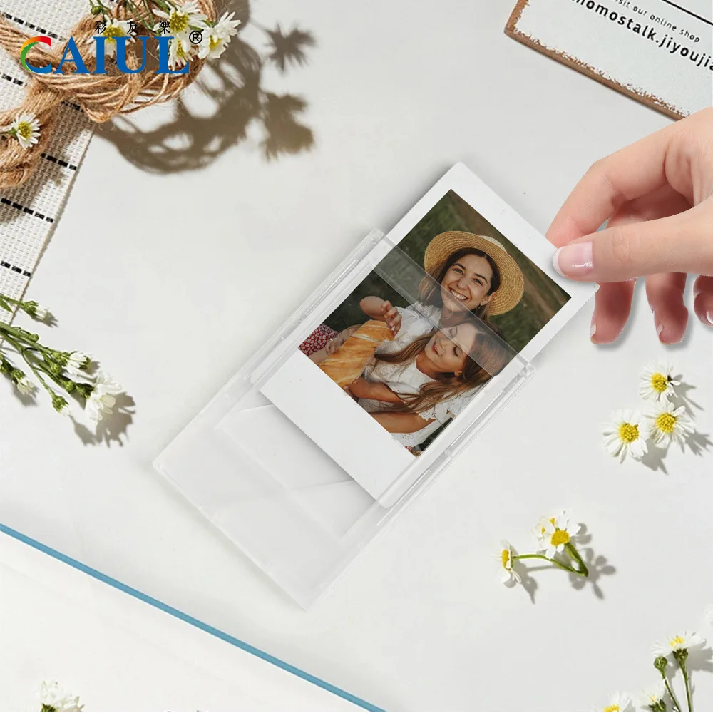 Wholesale 3-Inch Mini Classic Vertical Photo Frame in Morandi Color for Mini Photo Suit Made of Plastic