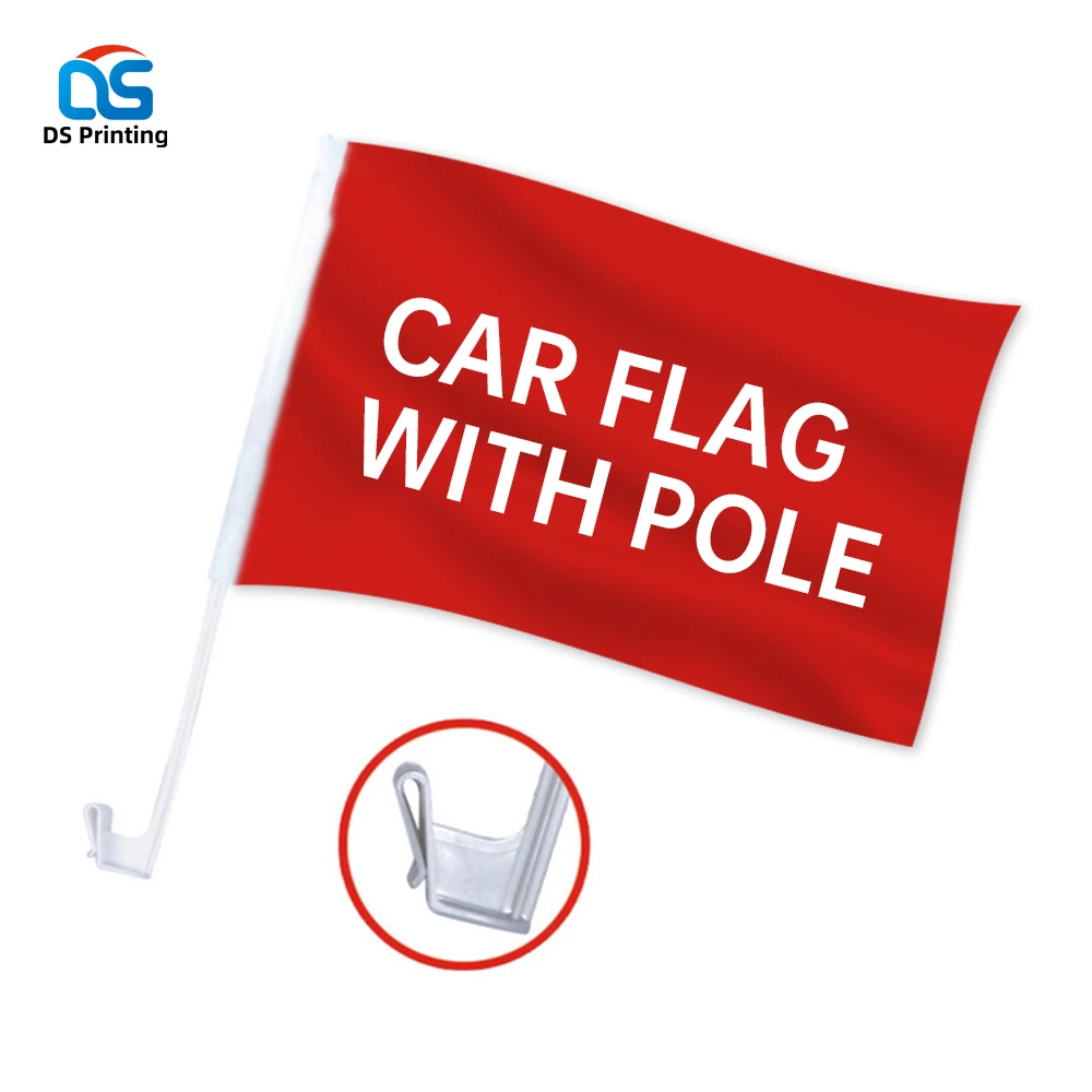 custom high quality small kurdish russian afghanistan flag for car glass rear flag for car rear ecuador american flag car
