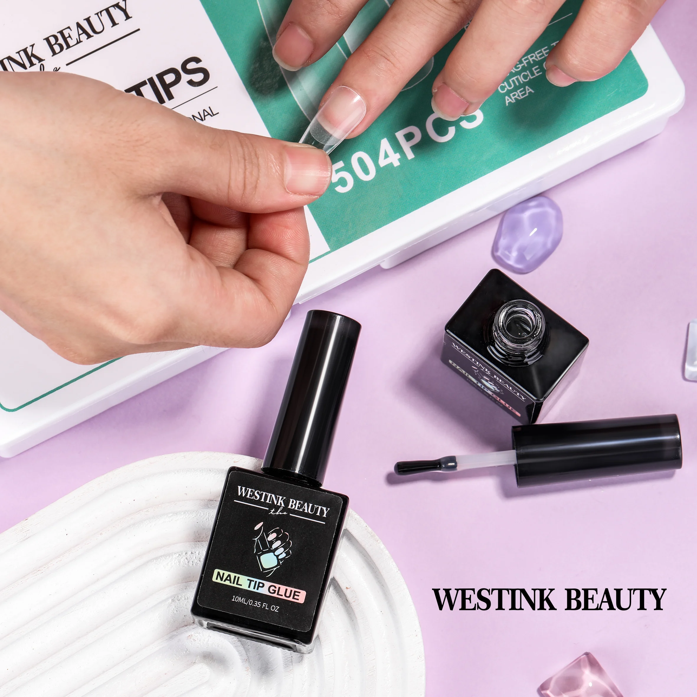 Westink Beauty Hot Sale Nail Tips Glue Gel 15ml Multifunction Easy Widely Used Tip