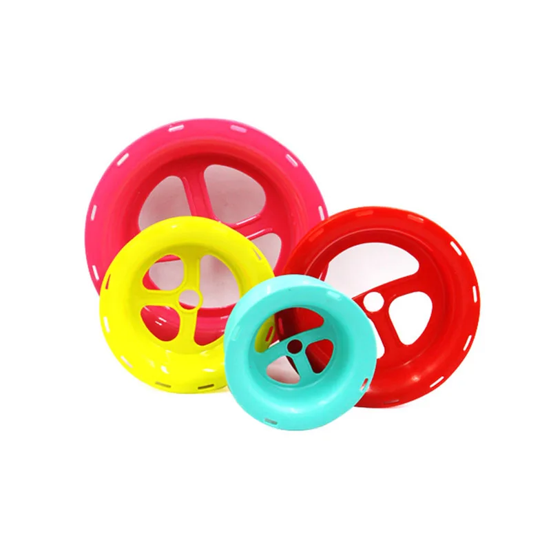 2024 NEW High Quality Smile Shape Plastic Fishing Line Spool Hand Caster Portable Fishing Line Caster Coil Winding Wheel