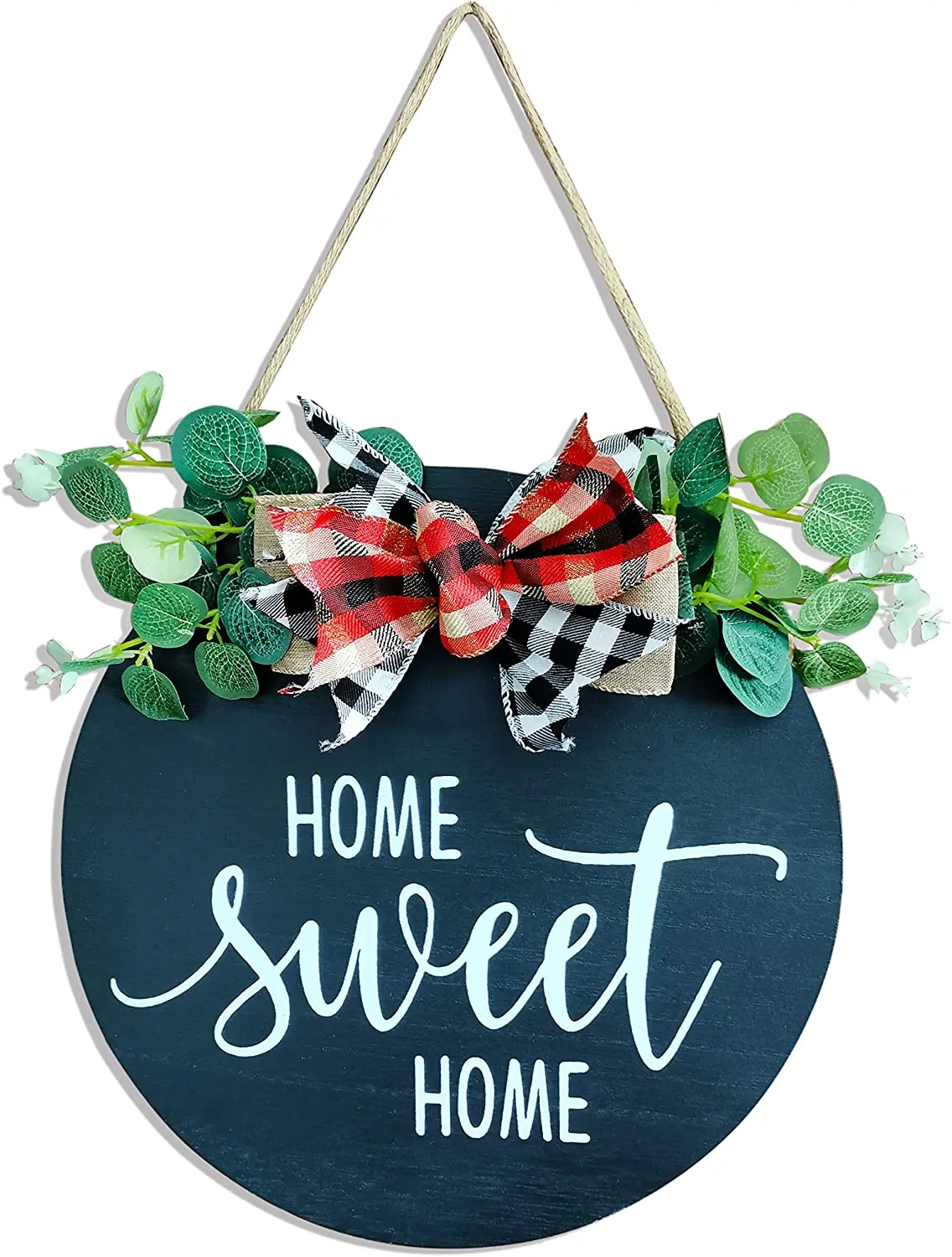  Wholesale interchangeable hanging wooden spring welcome home farmhouse yard