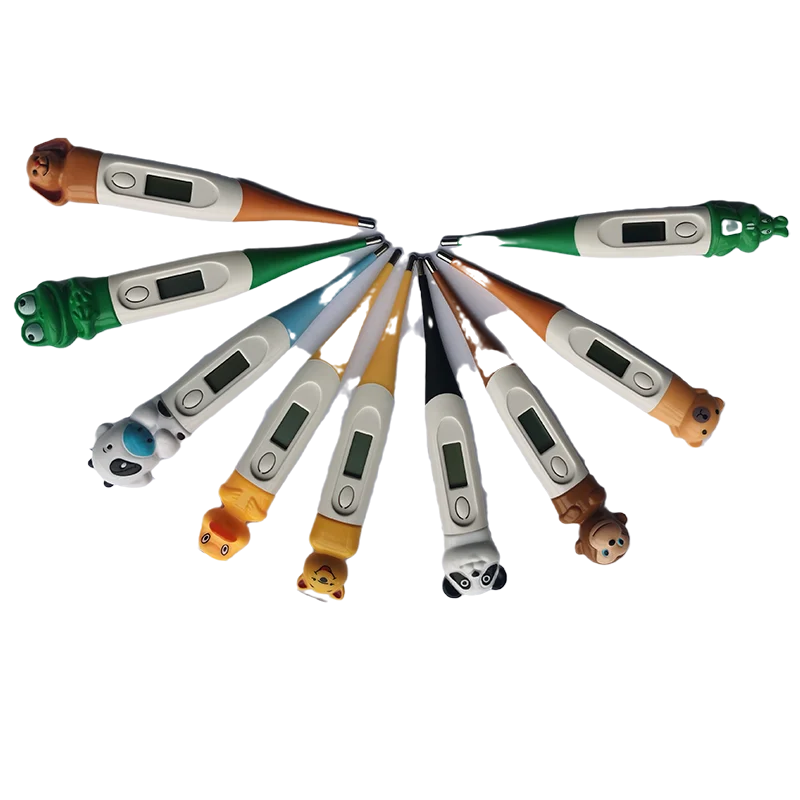 Wholesale price water proof high quality electronic character flexible digital thermometer for animal shaped