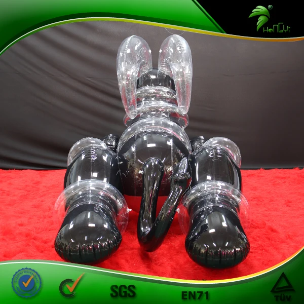 Squeaky Inflatable Houndoom Hongyi Custom Inflatable Cartoon Animals Animation Air Character