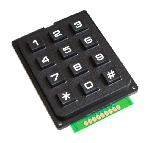 4x4 3x4 Matrix Keyboard Keypad Module Use Key PIC AVR Stamp Sml 4*4 3*4 Plastic Keys Switching Controller