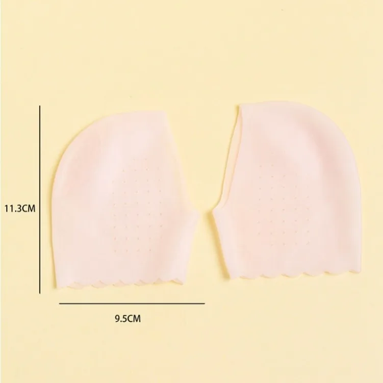 Silicone Invisible Heel Protector Sleeve Heel Spur Pads For Relief Plantar Fasciitis Heel Pain Reduce Pressure