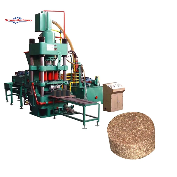 Aluminum Chip Hydraulic Briquetting Vertical Metal Chip Cake Press Machine