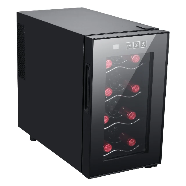 FUXIN:JC-16CFW.Table Top Fridge with 6Bottles/ Cave a vin/ Thermoelectric Mini Bar.