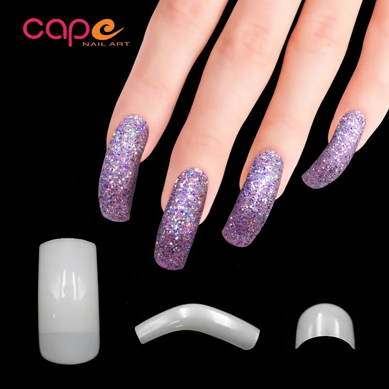 
Knail 20 Art Nail Tips Eagle Claw False Nail Packaging Box Square Half Cover Nails 