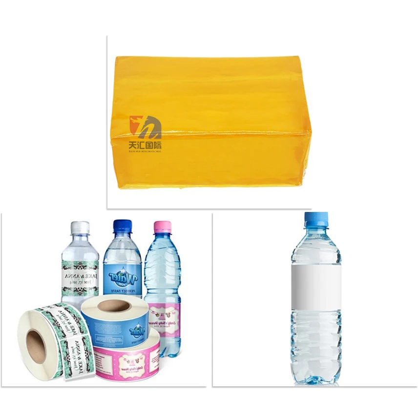 PET bottle label hot melt adhesive pressure sensitive adhesive base material for glue rolling machine to use